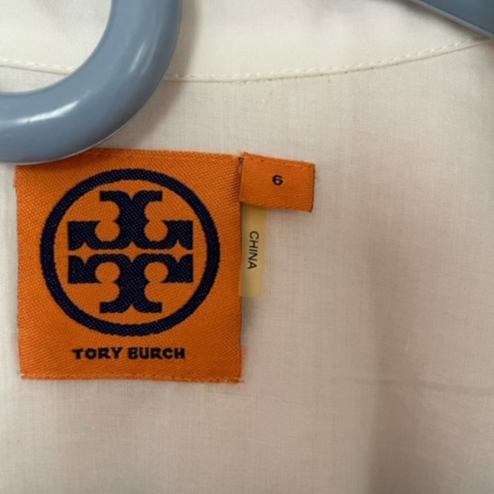 TORY BURCH Sleeveless white dress - size 6 - Picture 5 of 7